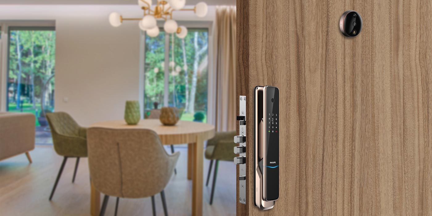 Welcome home, Philips door viewer