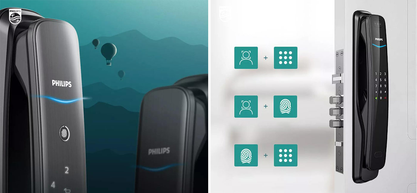How to set the dual verification mode of Philips EasyKey?cid=6