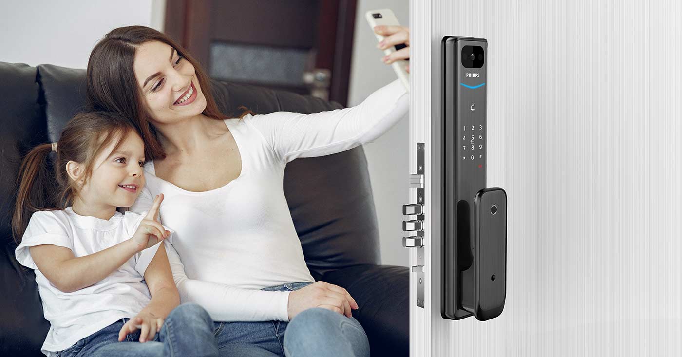 Philips Alpha-V-5HWS smart video door lock