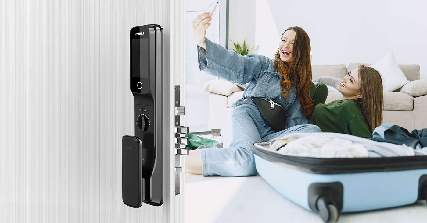 Philips Alpha-VP-5HWS smart video door lock