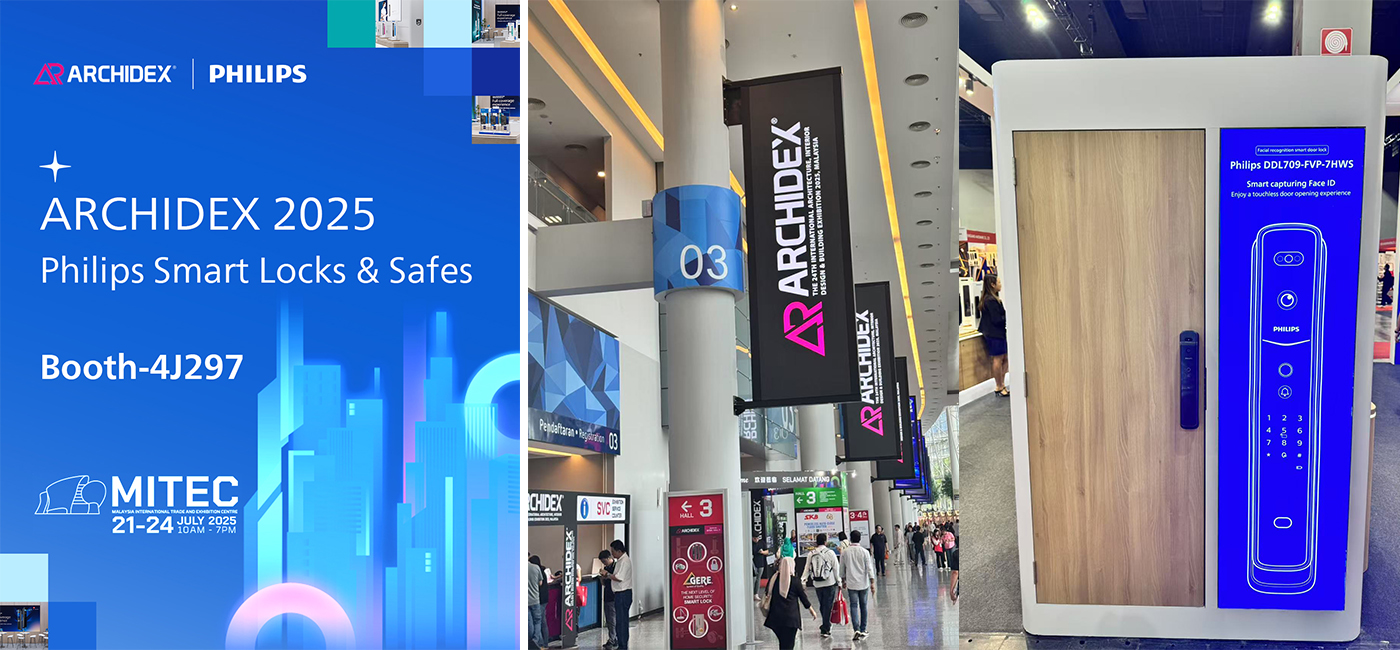 Philips Smart Locks Makes a Powerful Appearance at Malaysia’s ARCHIDEX Expo