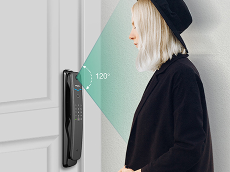 Philips DDL702 visible smart lock, monitor the outside door situation