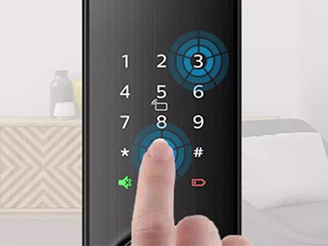 The temporary PIN code of the smart lock is so easy to use! Regret buying late...