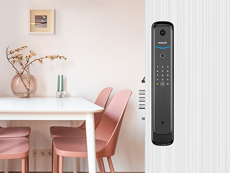 What makes Philips smart door lock secure enough in unlocking experience?