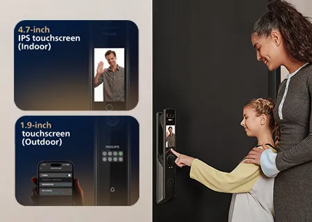 User-friendly Dual-screen Design